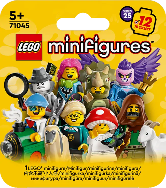 LEGO® Minifigures 71045 Minifigurka LEGO® – 25. série - neotevřená krabička