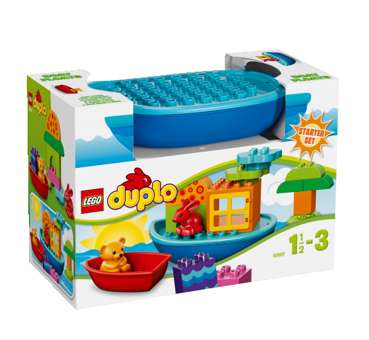 LEGO Duplo 10567 Sada pro batolata - Postav si loďku