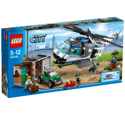 LEGO 60046 CITY Vrtulníková hlídka
