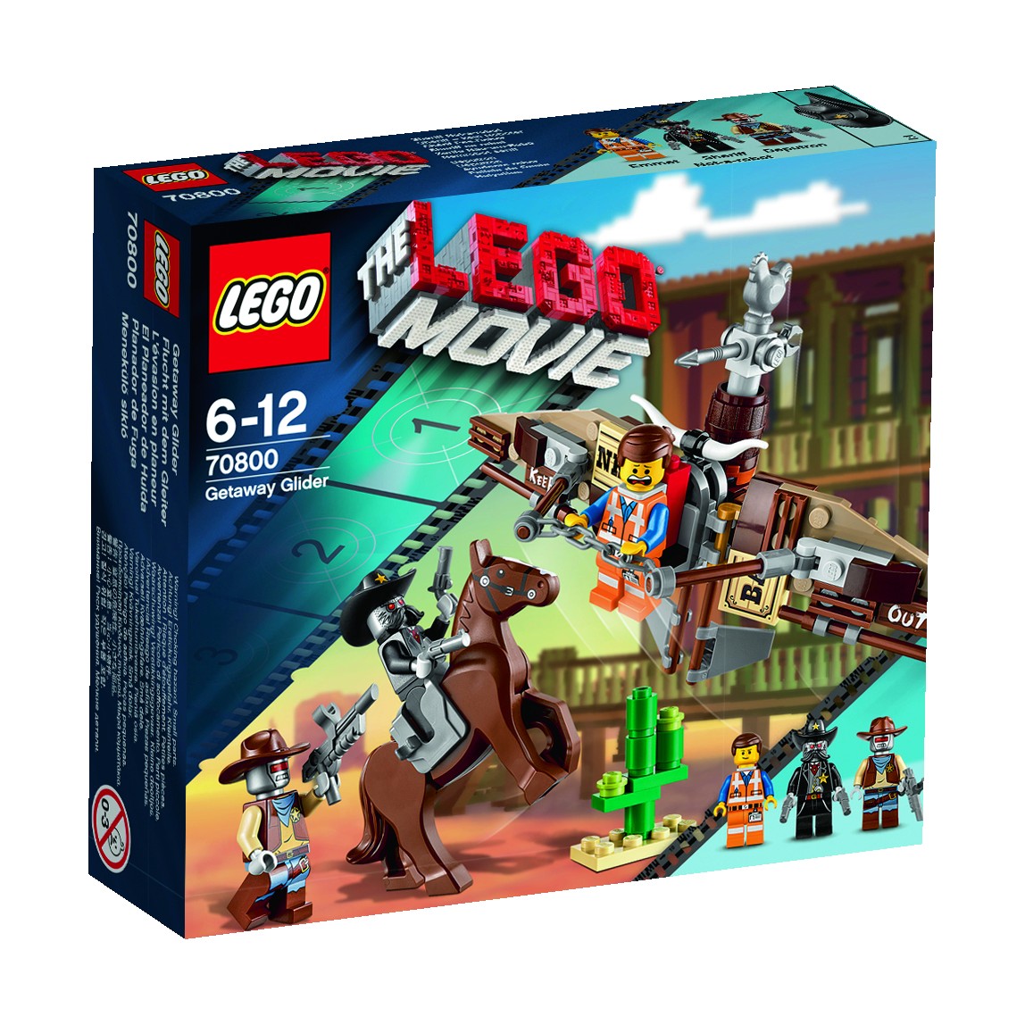 LEGO 70800 MOVIE Únikový kluzák