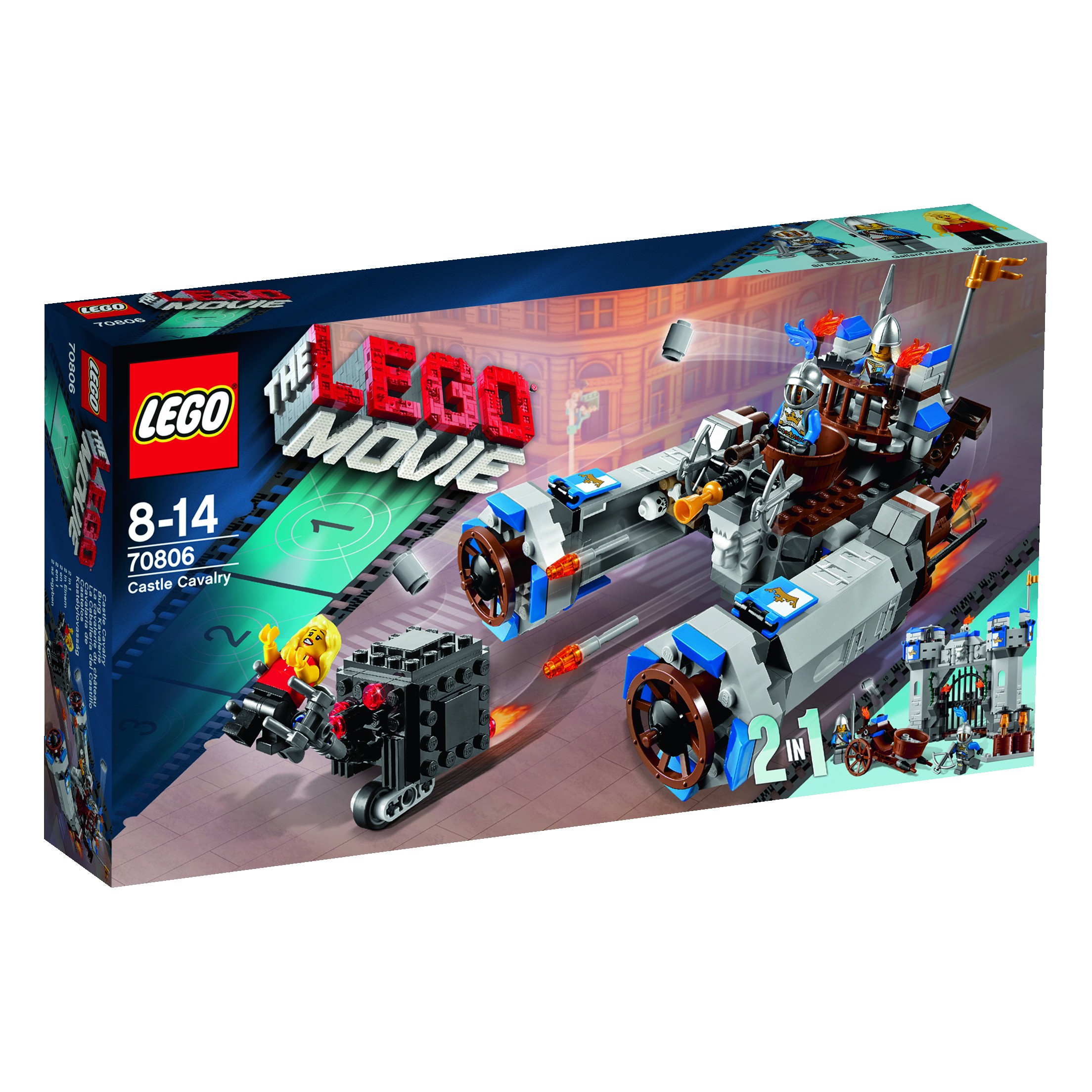 LEGO 70806 MOVIE Hradní kavalérie
