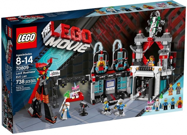 LEGO 70809 MOVIE Doupě zla Lorda Byznyse
