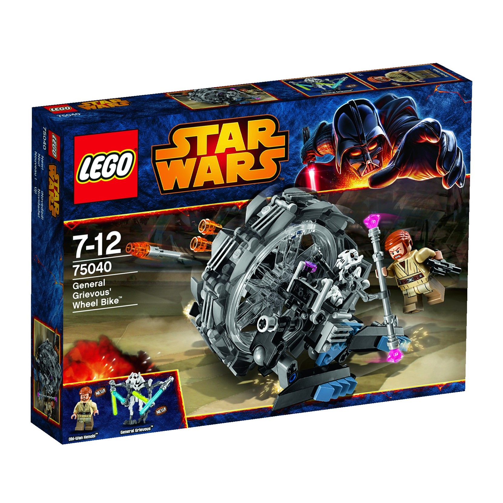 LEGO 75040 STAR WARS General Grievous Wheel Bike (Motorka generála Grievouse)