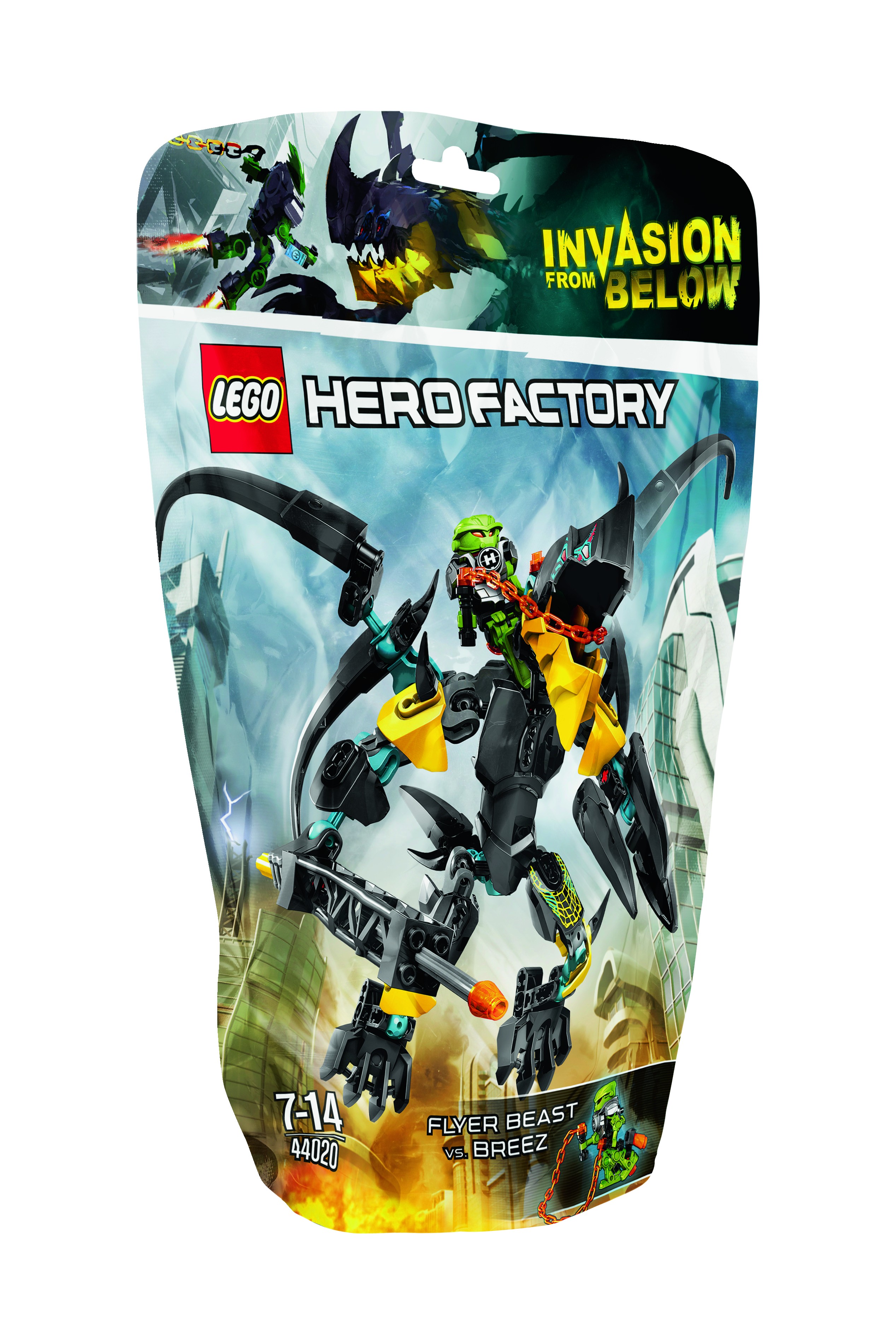 LEGO 44020 HERO FACTORY LÉTAVEC VERSUS BREEZ