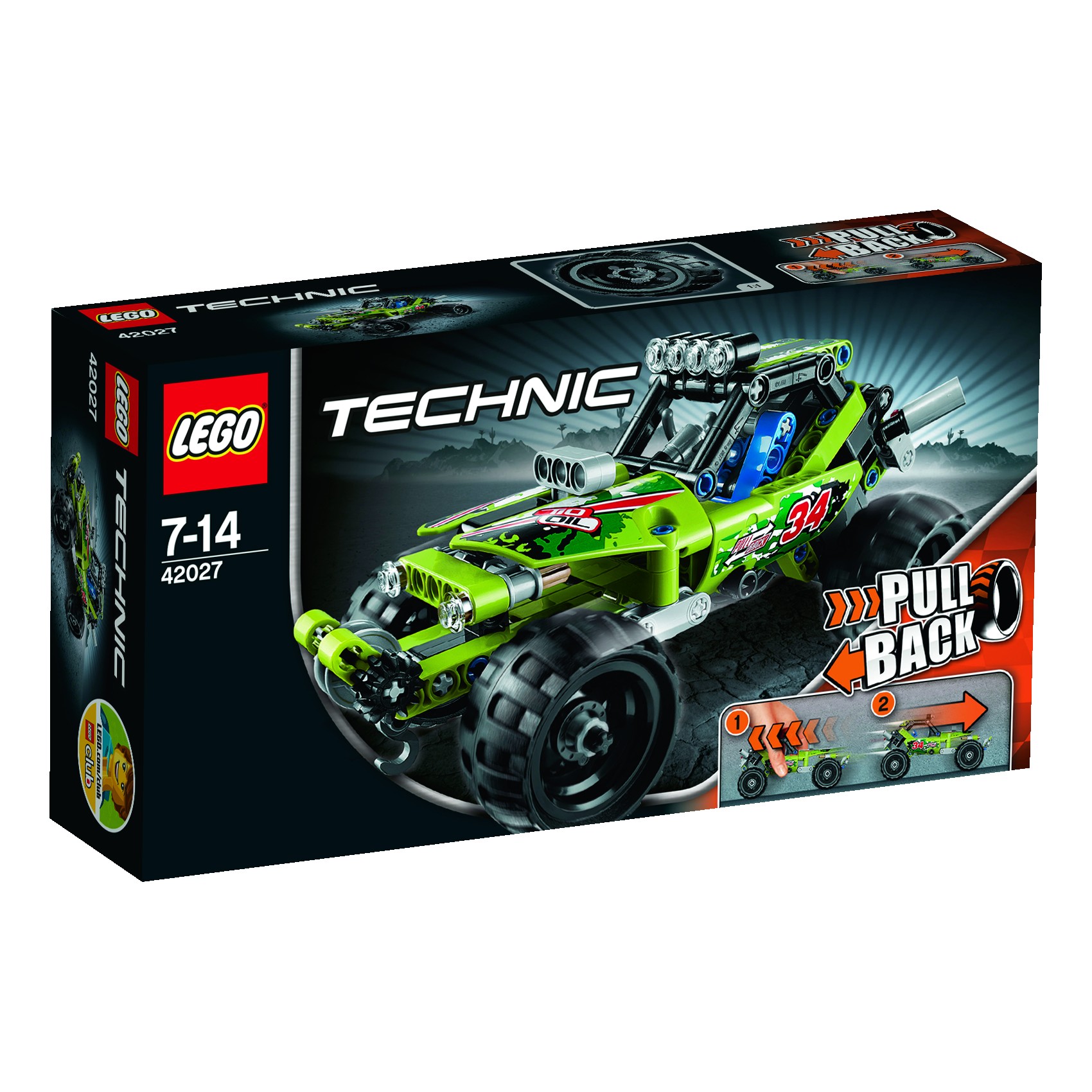 LEGO 42027 TECHNIC Pouštní závoďák