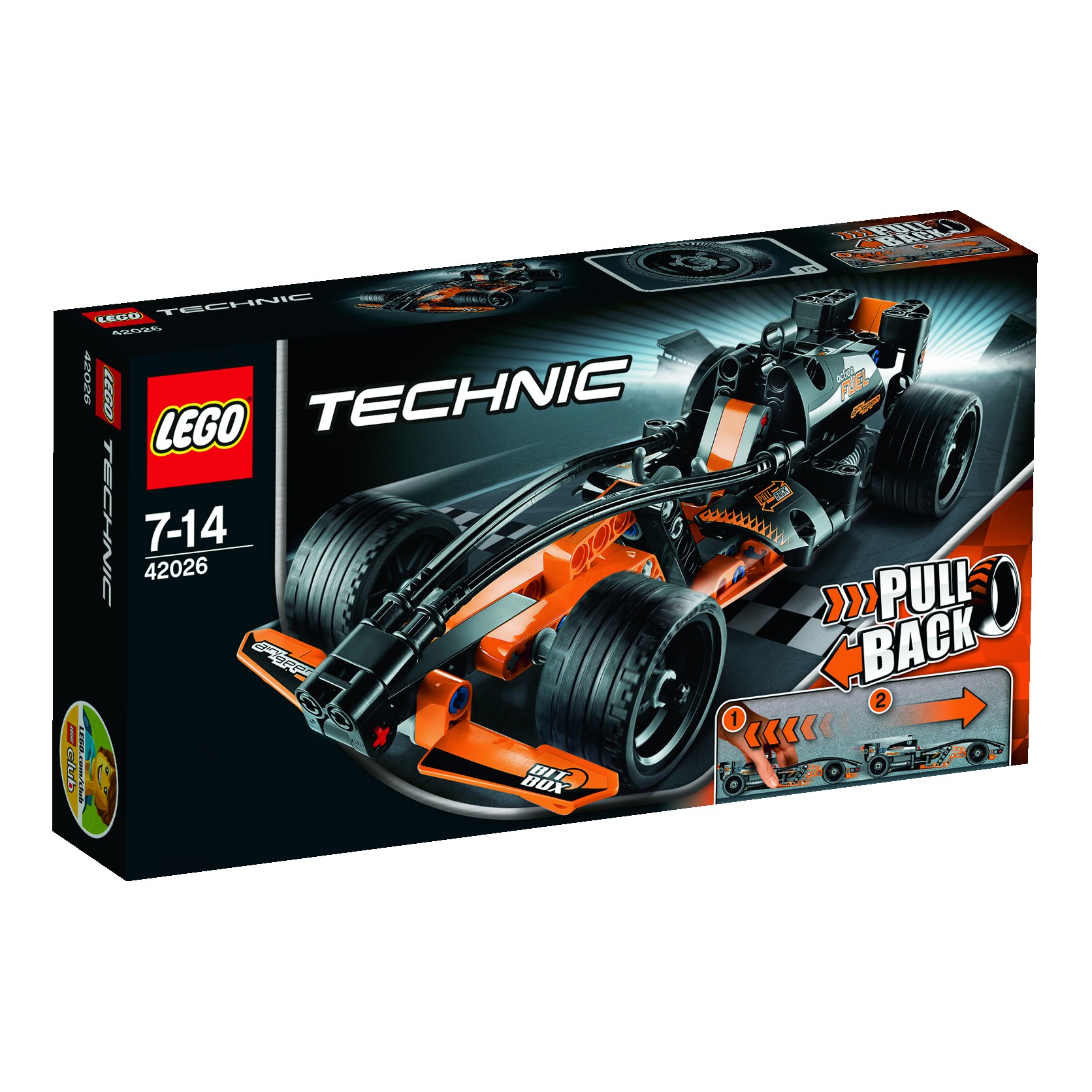 LEGO 42026 TECHNIC Černý šampión