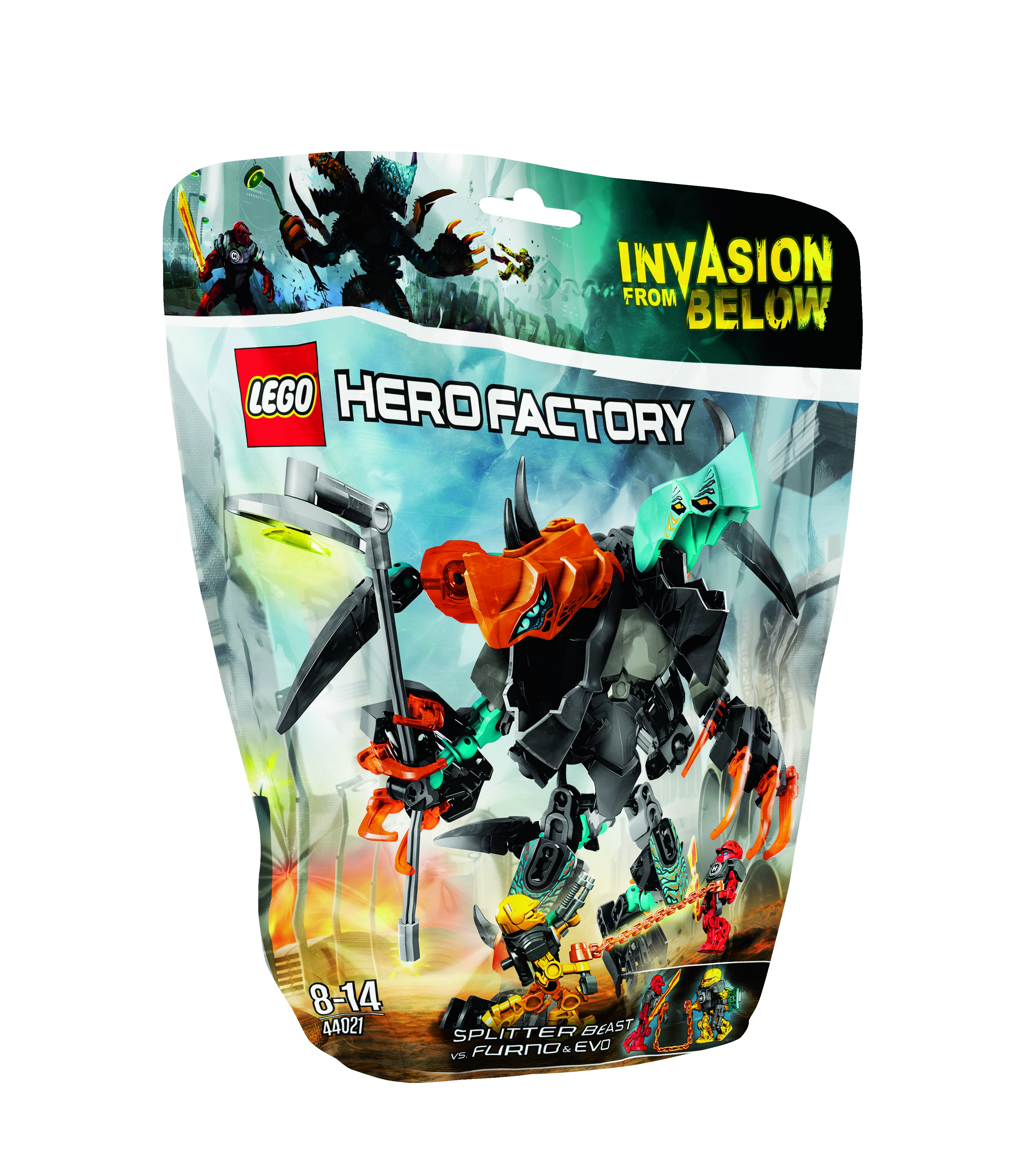 LEGO 44021 HERO FACTORY DVOJATEC VERSUS FURNO & EVO