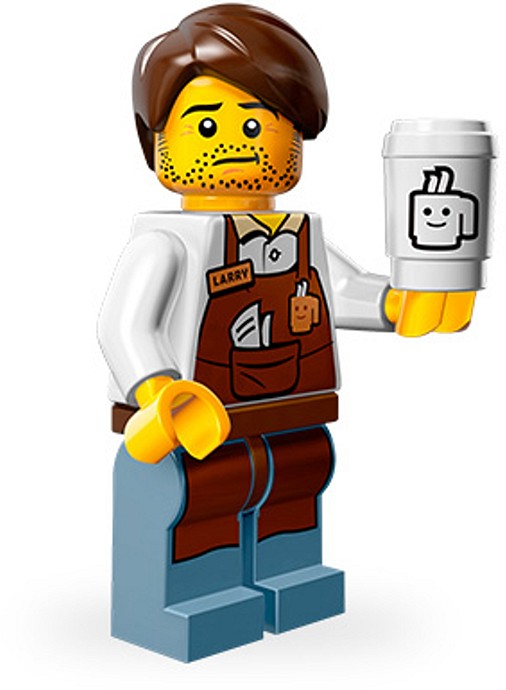 LEGO 71004 Minifigurky Lego Movie - 10. Larry the Barista