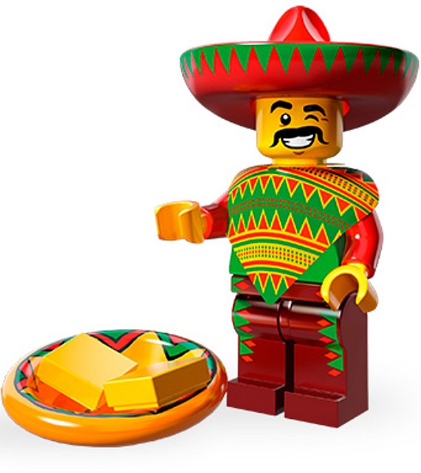 LEGO 71004 Minifigurky Lego Movie - 12.Muž "Úterní Taco"