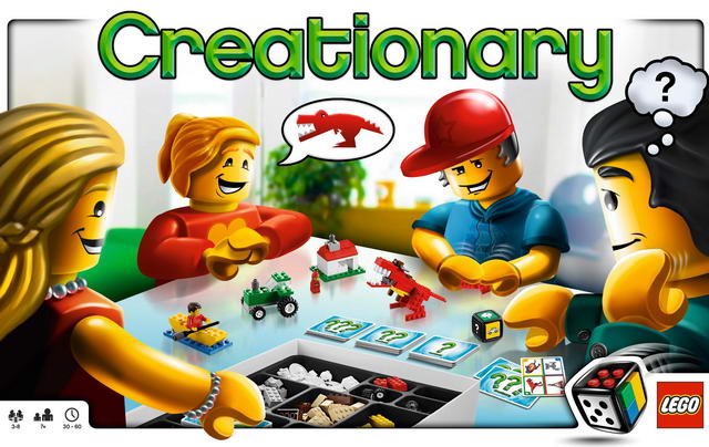 LEGO Hra 3844 - Představ si a postav (Creationary)