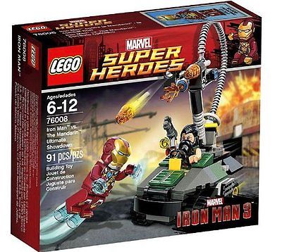 LEGO 76008 SUPER HEROES Iron Man versus The Mandarin Rozhodující bitva