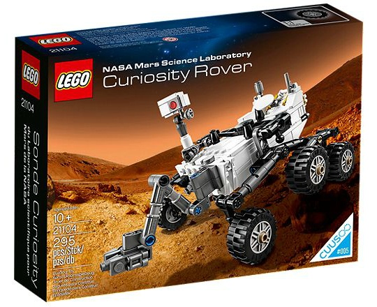 LEGO 21104 NASA Mars Science Laboratory Curiosity Rover