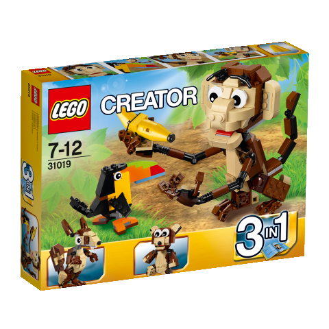 LEGO Creator 31019 Zvířátka z džungle