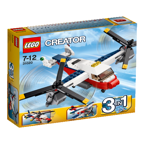 LEGO Creator 31020 Dobrodružství se dvěma vrtulemi