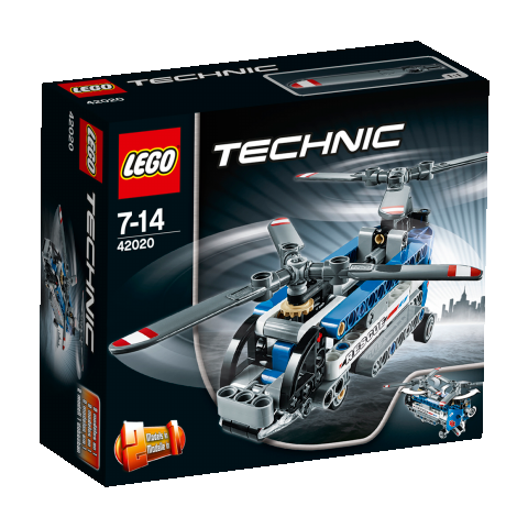 LEGO Technic 42020 Helikoptéra se dvěma rotory