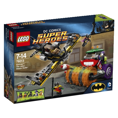 LEGO Super Heroes 76013 Batman Jokerův parní válec
