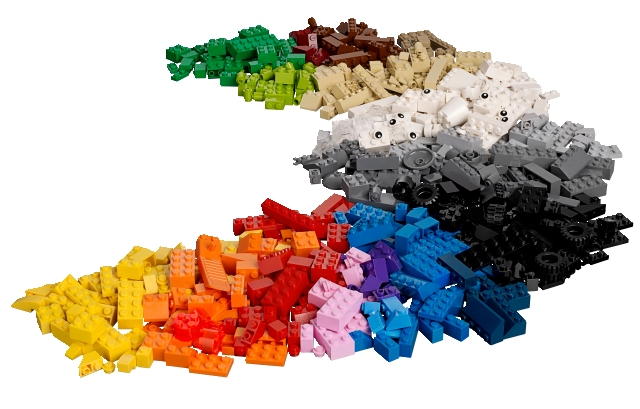 LEGO Kostičky 10681 LEGO Kreativní sestavitelná krychle