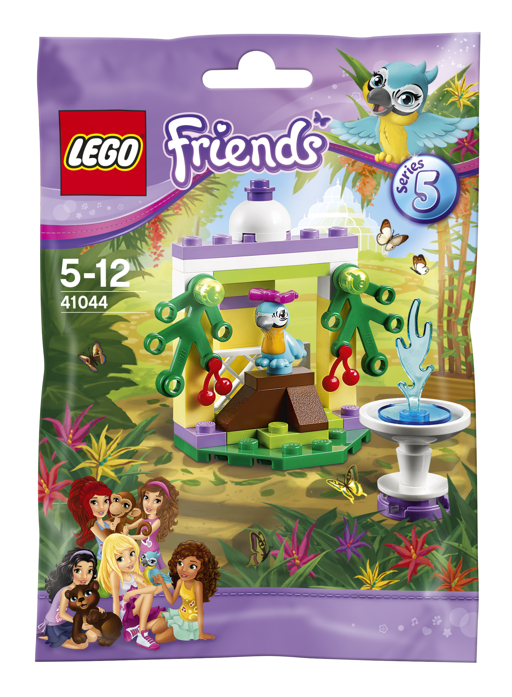 LEGO Friends 41044 Fontána pro papoušky