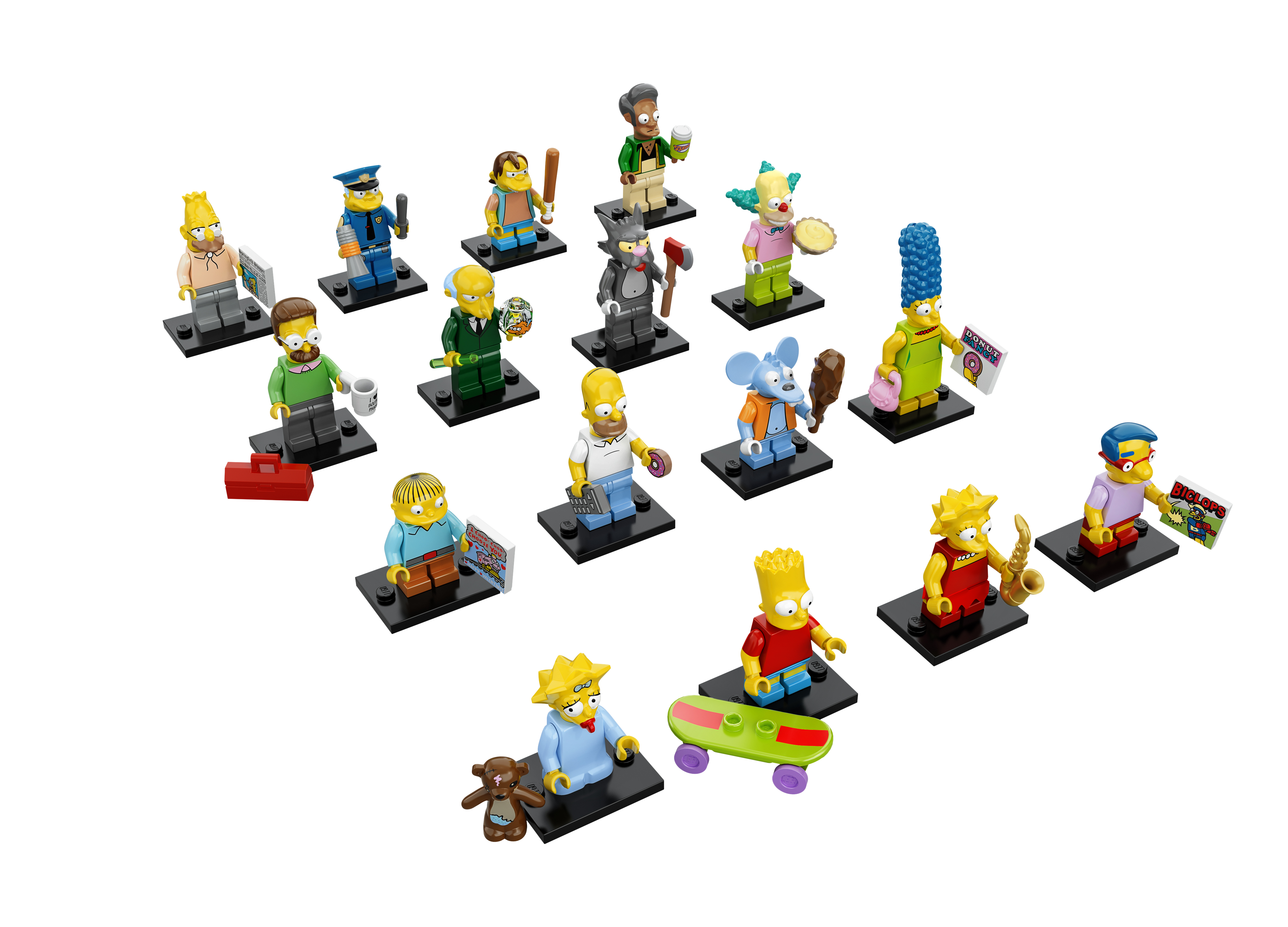 LEGO Minifigurky 71005 Simpsons kolekce 16 kusů