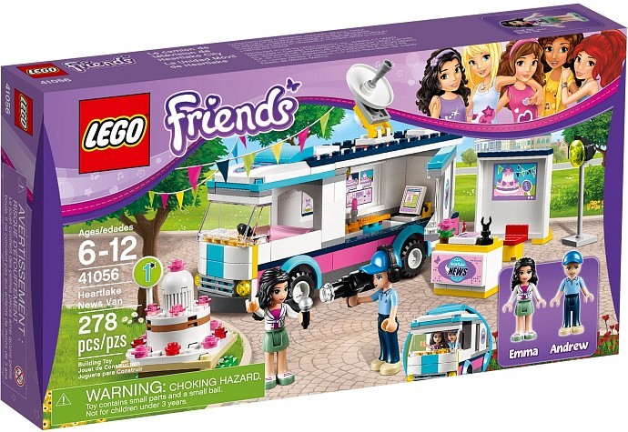 LEGO Friends 41056 Televizní vůz