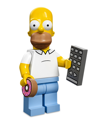 LEGO Minifigurky Simpsons 71005-1 Homer Simpson