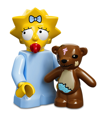 LEGO Minifigurky Simpsons 71005-5 Maggie Simpson