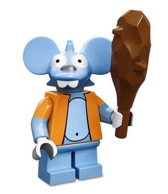 LEGO Minifigurky Simpsons 71005-13 Itchy