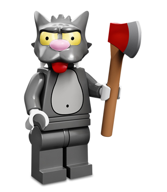 LEGO Minifigurky Simpsons 71005-14 Scratchy