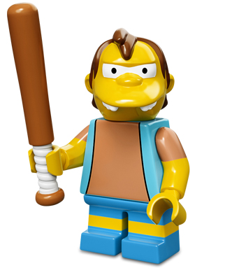 LEGO Minifigurky Simpsons 71005-12 Nelson Muntz