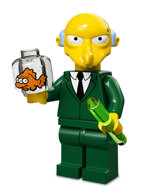 LEGO Minifigurky Simpsons 71005-16 Pan Burns
