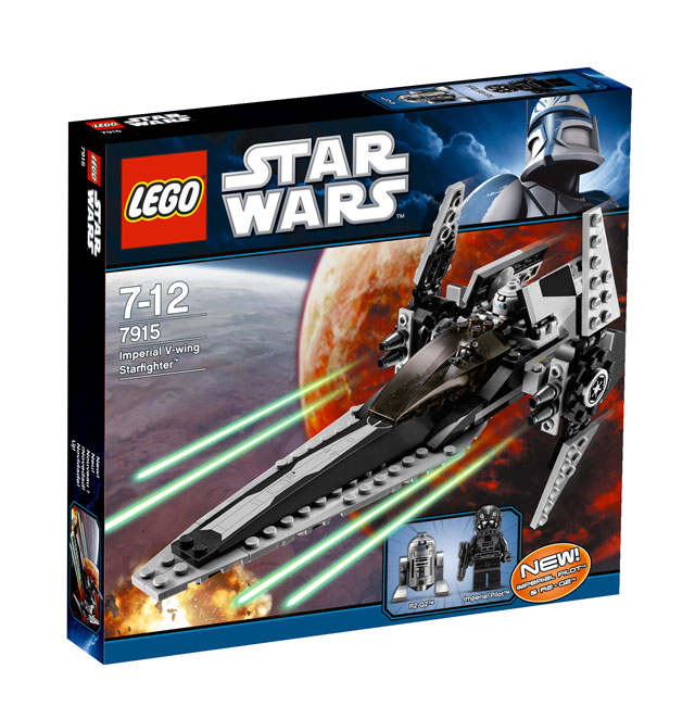 Lego Star Wars 7915 Hvězdná stíhačka V-Wing Impéri