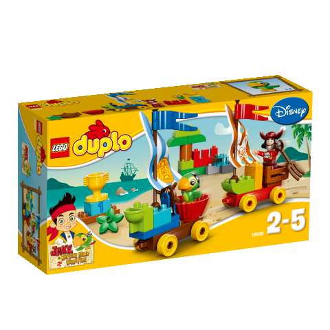 LEGO DUPLO 10539 Pirát Jake Závody na pláži
