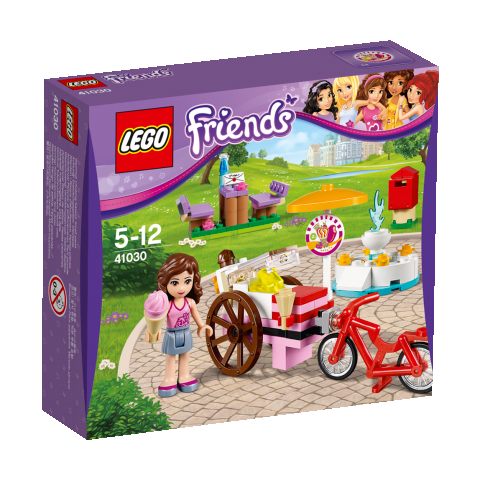 LEGO Friends 41030 Olivia a zmrzlinářské kolo