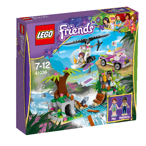 LEGO Friends 41036 Záchrana na mostě v džungli