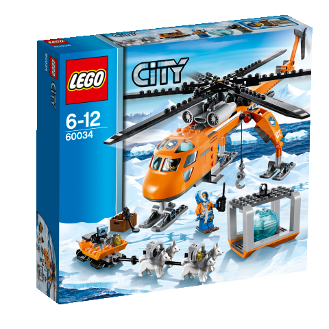 LEGO City Arctic 60034 Polární heli jeřáb