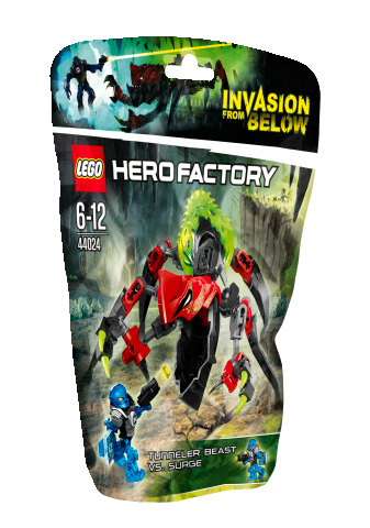 LEGO Hero Factory 44024 Monstrum Tunelář versus SURGE