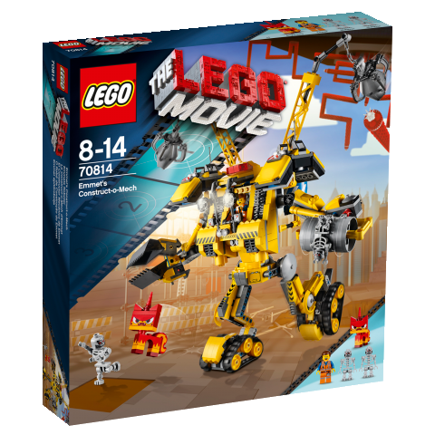 LEGO Movie 70814 Emmetův sestrojený robot-pošk. krabice