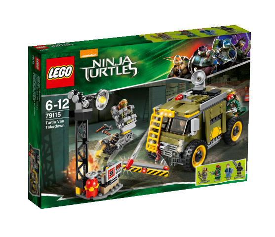 LEGO Ninja Turtles TM 79115 Zničení želví dodávky