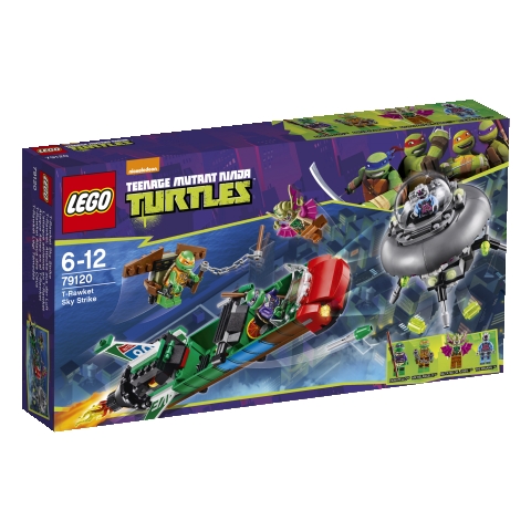LEGO Ninja Turtles TM 79120 T Rawkerův úder do nebes