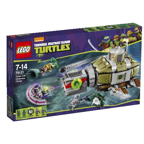 LEGO Ninja Turtles TM 79121 Želví podmořská honička