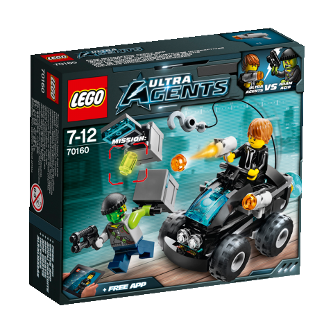 LEGO Agents 70160 Pobřežní nájezd