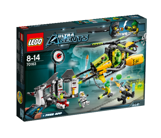 LEGO Agents 70163 Toxikitovo toxické rozpuštění