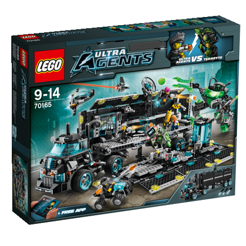LEGO Agents 70165 Centrála ultra agentů misí