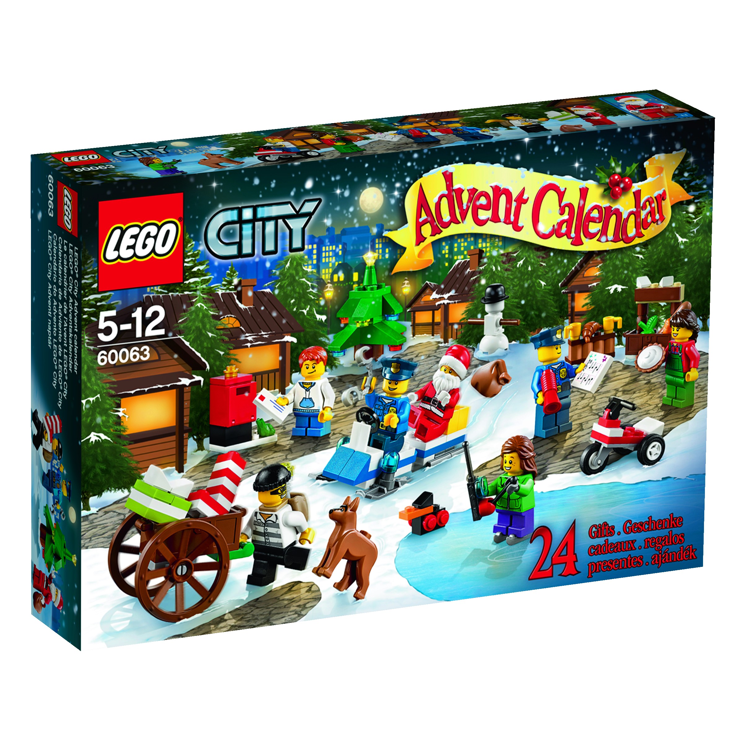 LEGO City 60063 Adventní kaledář