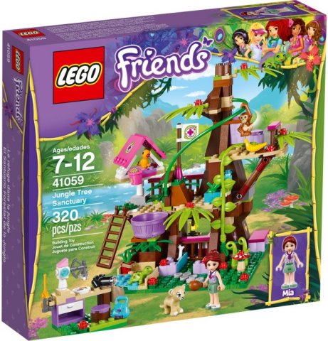 LEGO 41059 FRIENDS Strom ošetřovatelky v džungli