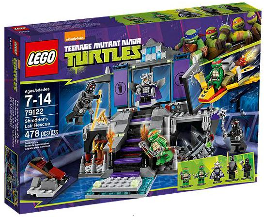 LEGO Ninja Turtles 79122 Záchrana ze Shredderova doupěte