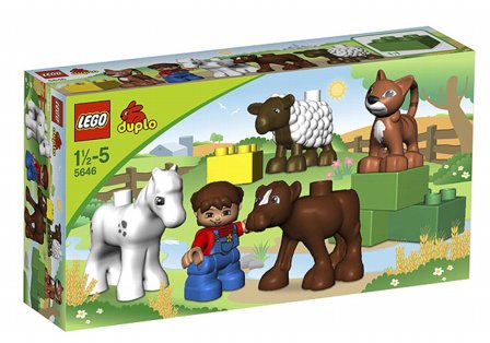 Lego Duplo 5646 Mláďata na farmě