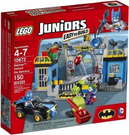 LEGO 10672 JUNIORS Batman - obrana jeskyně