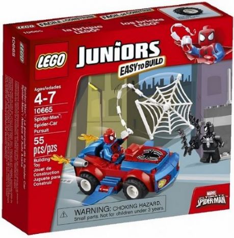 LEGO 10665 JUNIORS Spiderman a přepadení auta