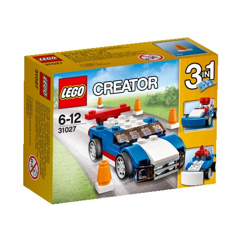 LEGO 31027 CREATOR Modrý závoďák